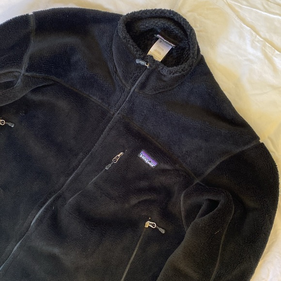 Patagonia Regulator Black Heavy Fleece Jacket Men’s Large Style 3610F8 - Picture 14 of 14